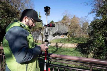 Image - Laser Mapping with Collector for ArcGIS helps Woodland Park Zoo map assets in animal exhibit areas like this one