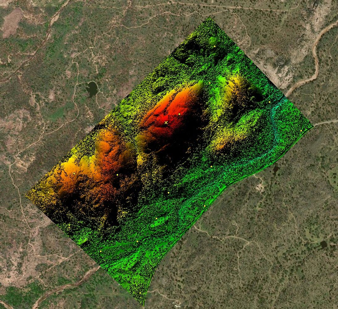 A satellite image of a green and yellow areaDescription automatically generated with medium confidence